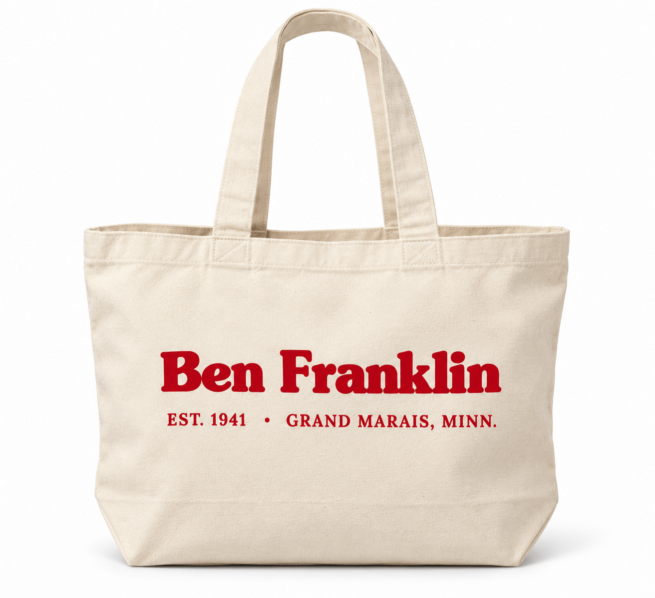 Vintage Ben Franklin Tote Bag